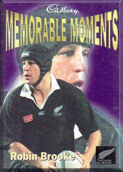 1998 Cadbury Memorable Moments #2 Robin Brooke Front